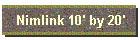 Nimlink 10' by 20'